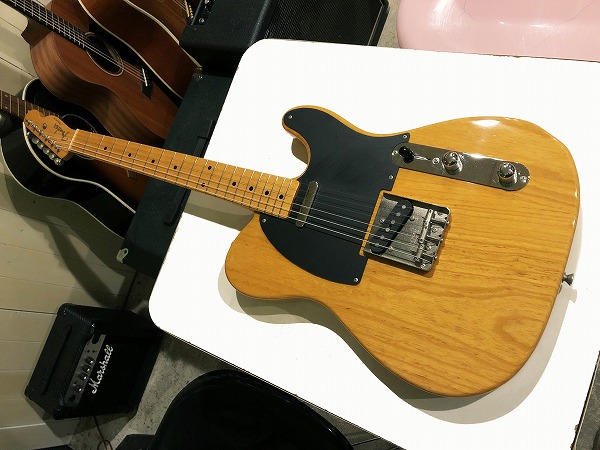 激安注文[良品] Fender Japan TL52-80 VNT 52年仕様のテレキャスター/芯のあるサウンド [QI317] フェンダー